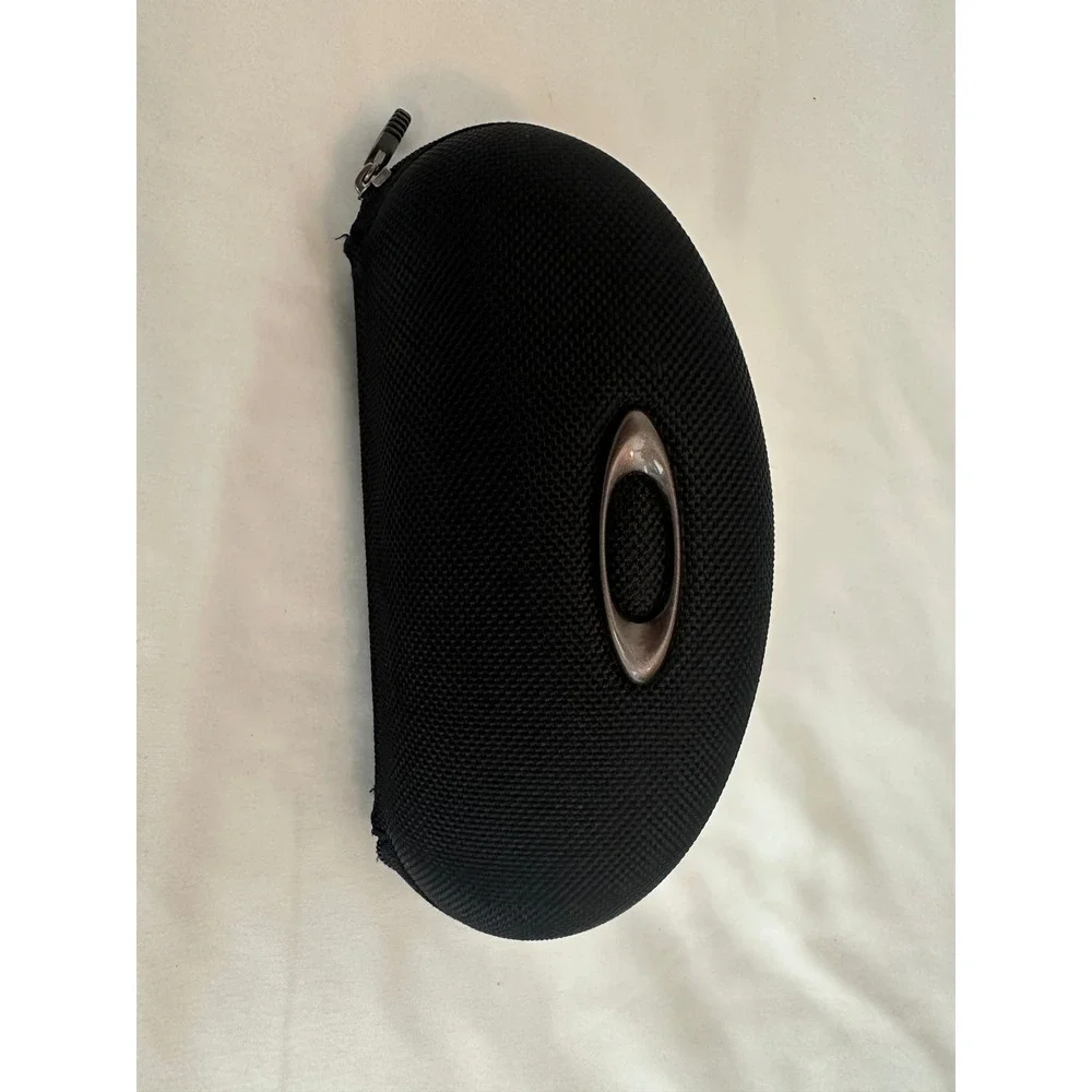 Oakley Soft Vault Sunglass Case‎ Black Ballistic Nylon Zippered Clamshell Logo
